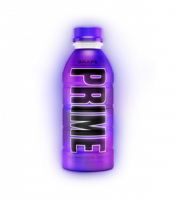 glowing purple grape prime hydration rgb led diy light bottle kit